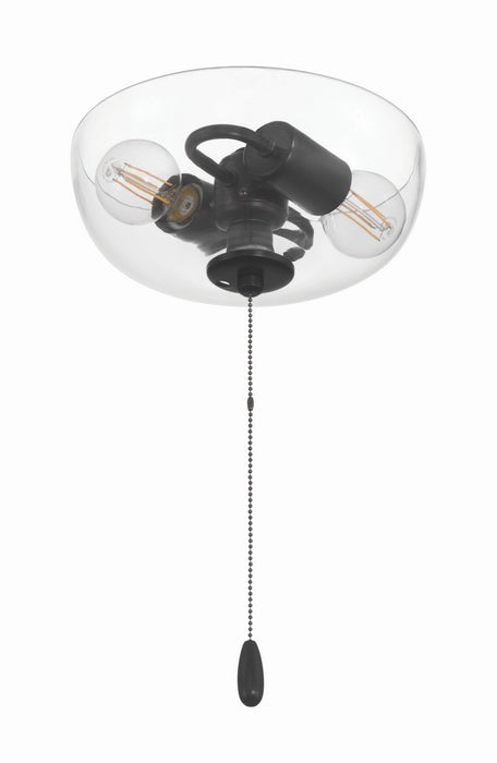 Craftmade - LK2601-2L-FB - LED Fan Light Kit - Flat Black