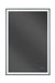 Craftmade - MIR2410RT-FB3C - LED Mirror - SlimLite - Flat Black