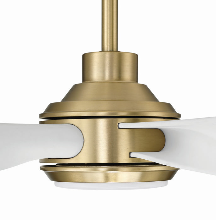 Craftmade - RSL52SBW5 - 52" Ceiling Fan - Rosalie 52" 5-Blade Indoor ceiling Fan - Satin Brass