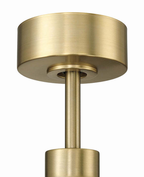 Craftmade - RSL52SBW5 - 52" Ceiling Fan - Rosalie 52" 5-Blade Indoor ceiling Fan - Satin Brass