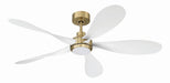 Craftmade - RSL52SBW5 - 52" Ceiling Fan - Rosalie 52" 5-Blade Indoor ceiling Fan - Satin Brass