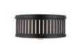 Craftmade - X3313-FB - Three Light Flushmount - Livingston - Flat Black