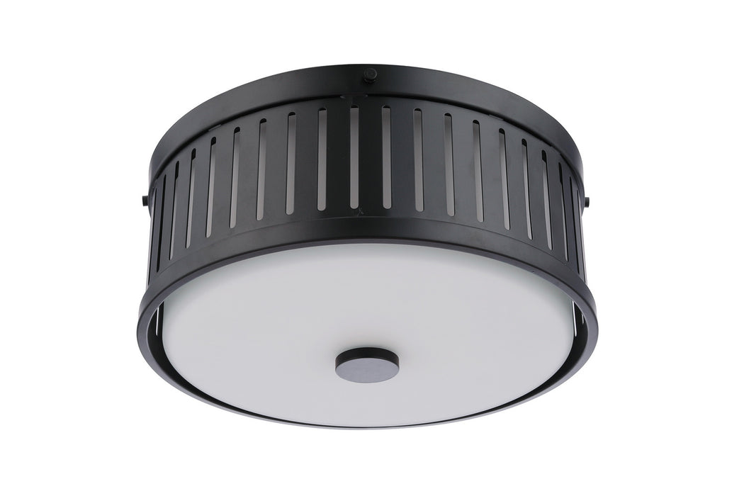 Craftmade - X3313-FB - Three Light Flushmount - Livingston - Flat Black