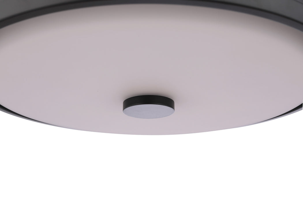 Craftmade - X3313-FB - Three Light Flushmount - Livingston - Flat Black