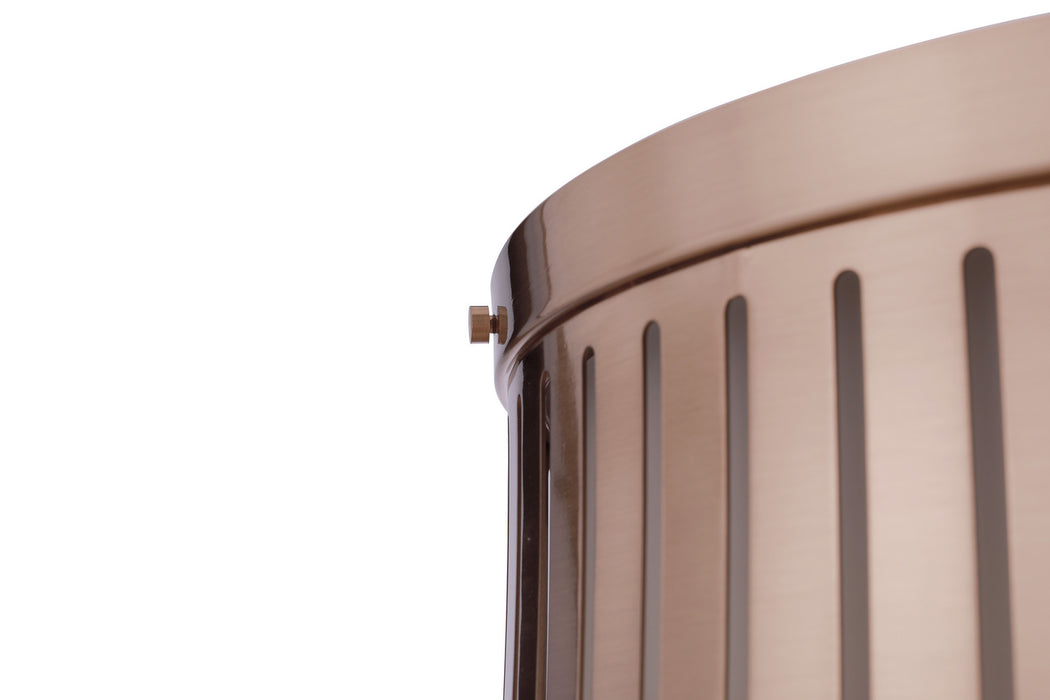 Craftmade - X3313-SB - Three Light Flushmount - Livingston - Satin Brass