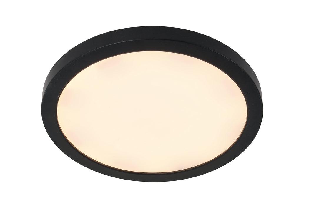Craftmade - X9409-FB-LED-5CCT - LED Flushmount - Slim Line II - Flat Black
