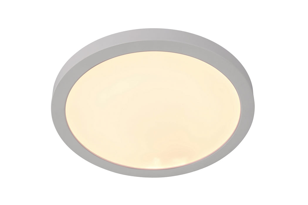 Craftmade - X9409-W-LED-5CCT - LED Flushmount - Slim Line II - White