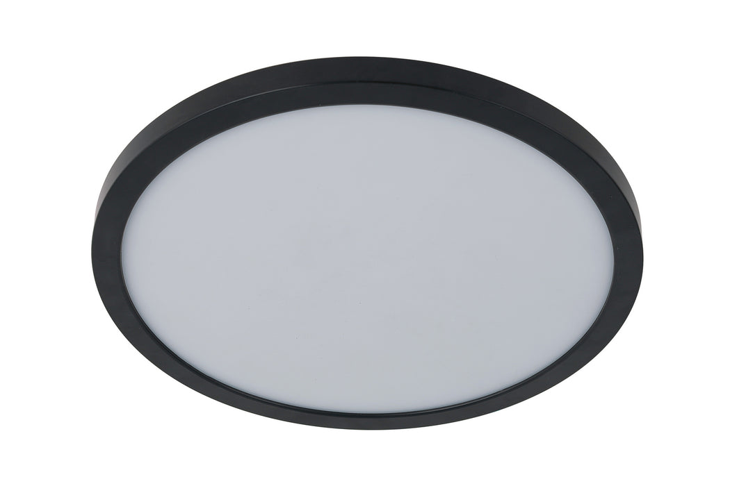 Craftmade - X9412-FB-LED-5CCT - LED Flushmount - Slim Line II - Flat Black