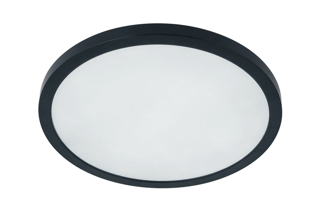 Craftmade - X9412-FB-LED-5CCT - LED Flushmount - Slim Line II - Flat Black
