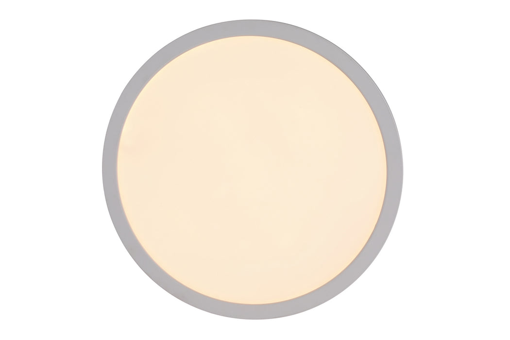 Craftmade - X9412-W-LED-5CCT - LED Flushmount - Slim Line II - White