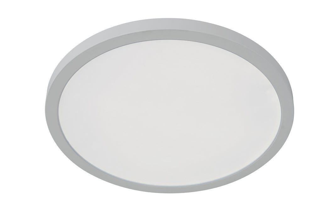 Craftmade - X9412-W-LED-5CCT - LED Flushmount - Slim Line II - White