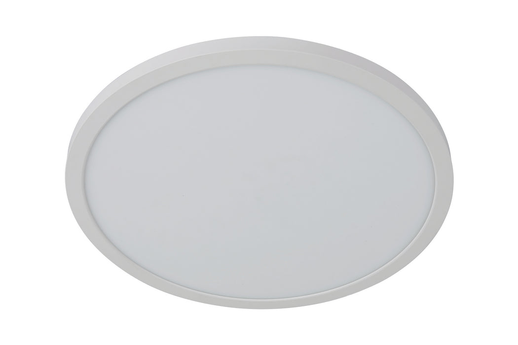 Craftmade - X9415-W-LED-5CCT - LED Flushmount - Slim Line II - White