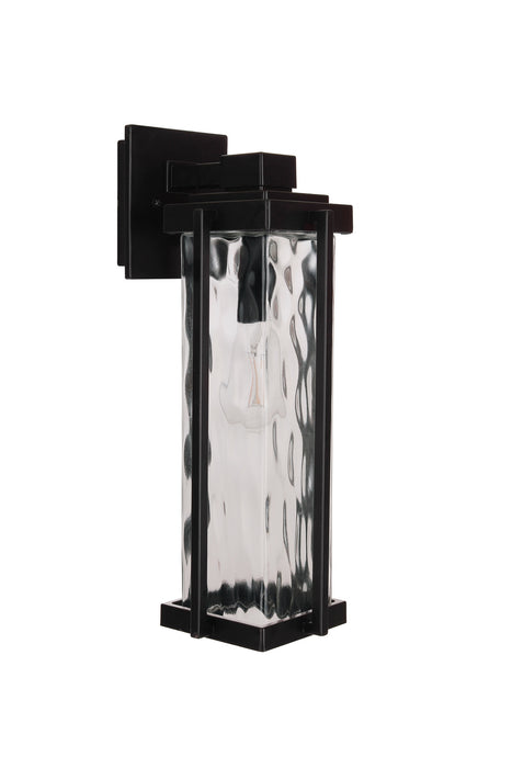 Craftmade - Z2614-MN - One Light Outdoor Wall Lantern - Pyrmont - Midnight