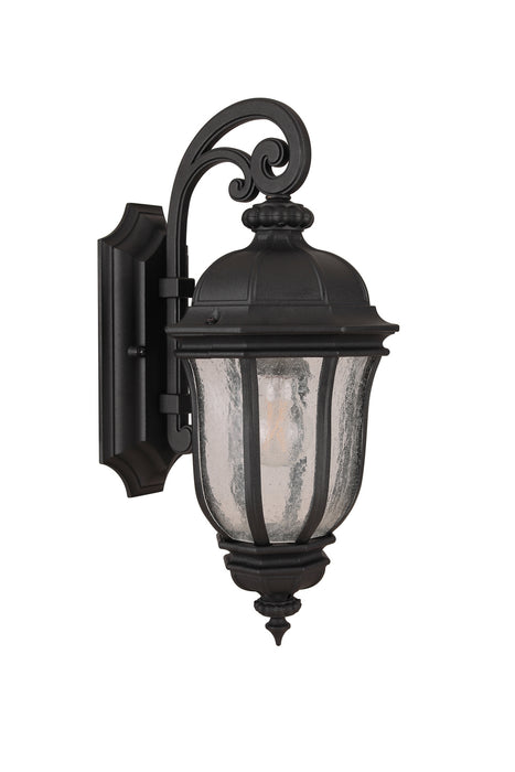 Craftmade - Z3304-TB - One Light Outdoor Wall Lantern - Harper - Textured Black