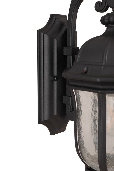Craftmade - Z3304-TB - One Light Outdoor Wall Lantern - Harper - Textured Black