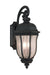 Craftmade - Z3314-TB - Two Light Outdoor Wall Lantern - Harper - Textured Black