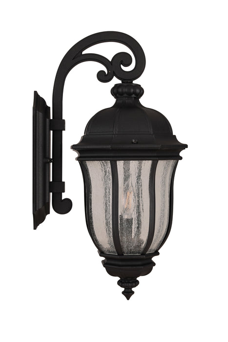 Craftmade - Z3314-TB - Two Light Outdoor Wall Lantern - Harper - Textured Black