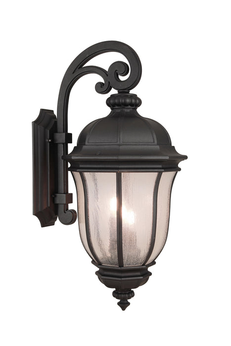 Craftmade - Z3324-TB - Three Light Outdoor Wall Lantern - Harper - Textured Black