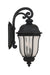 Craftmade - Z3324-TB - Three Light Outdoor Wall Lantern - Harper - Textured Black