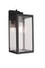 Craftmade - ZA7114-TB-PC - One Light Outdoor Lantern - Harris - Textured Black