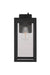 Craftmade - ZA7114-TB-PC - One Light Outdoor Lantern - Harris - Textured Black