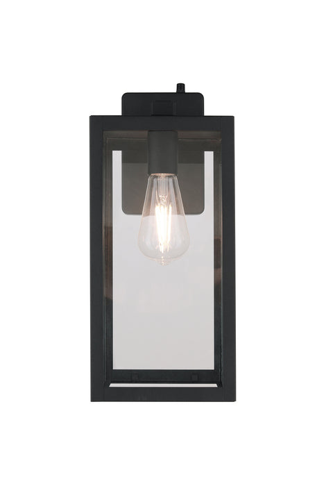 Craftmade - ZA7114-TB-PC - One Light Outdoor Lantern - Harris - Textured Black