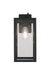 Craftmade - ZA7114-TB-PC - One Light Outdoor Lantern - Harris - Textured Black