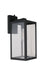 Craftmade - ZA7114-TB-PC - One Light Outdoor Lantern - Harris - Textured Black