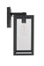 Craftmade - ZA7114-TB-PC - One Light Outdoor Lantern - Harris - Textured Black
