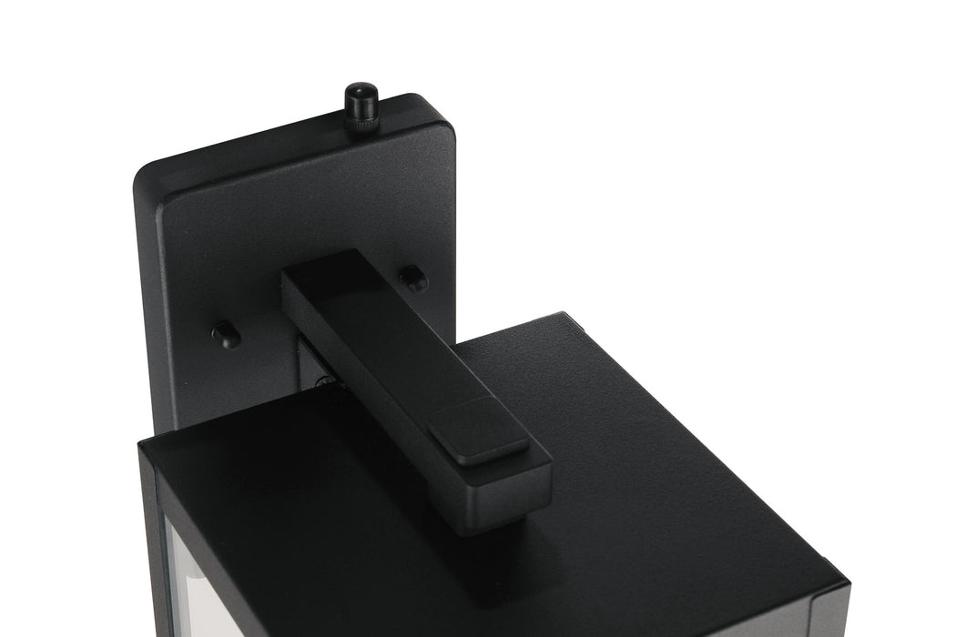 Craftmade - ZA7114-TB-PC - One Light Outdoor Lantern - Harris - Textured Black