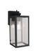 Craftmade - ZA7114-TB-PCO - One Light Outdoor Lantern - Harris - Textured Black