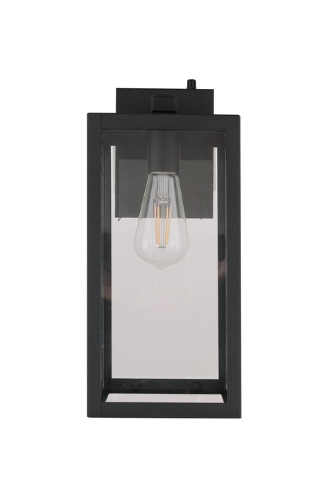 Craftmade - ZA7114-TB-PCO - One Light Outdoor Lantern - Harris - Textured Black