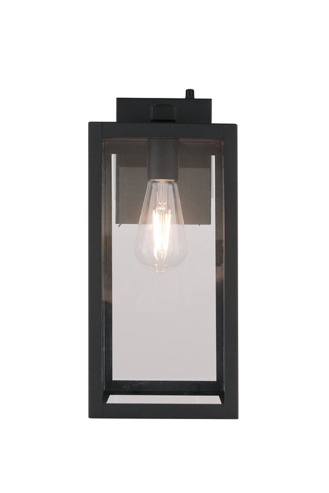 Craftmade - ZA7114-TB-PCO - One Light Outdoor Lantern - Harris - Textured Black