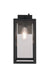 Craftmade - ZA7114-TB-PCO - One Light Outdoor Lantern - Harris - Textured Black