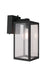Craftmade - ZA7114-TB-PCO - One Light Outdoor Lantern - Harris - Textured Black