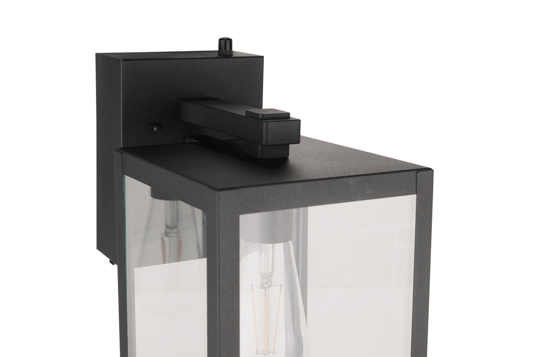 Craftmade - ZA7114-TB-PCO - One Light Outdoor Lantern - Harris - Textured Black