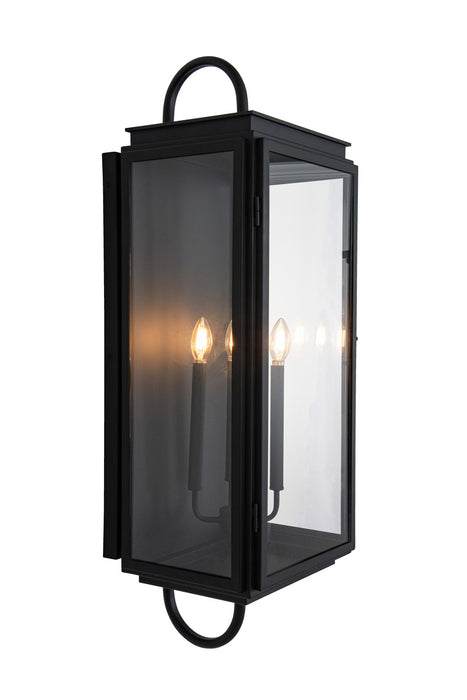 Craftmade - ZA7730-TB - Four Light Outdoor Wall Lantern - Irving - Textured Black