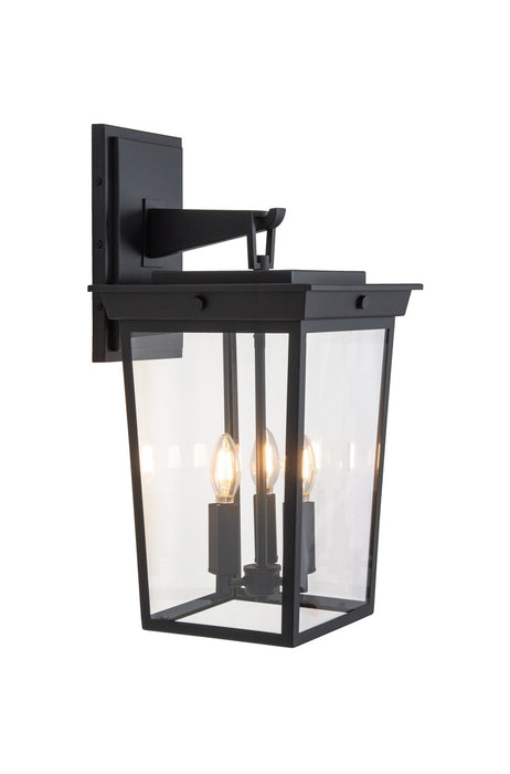 Craftmade - ZA7814-TB - Three Light Outdoor Wall Lantern - Duncan - Textured Black