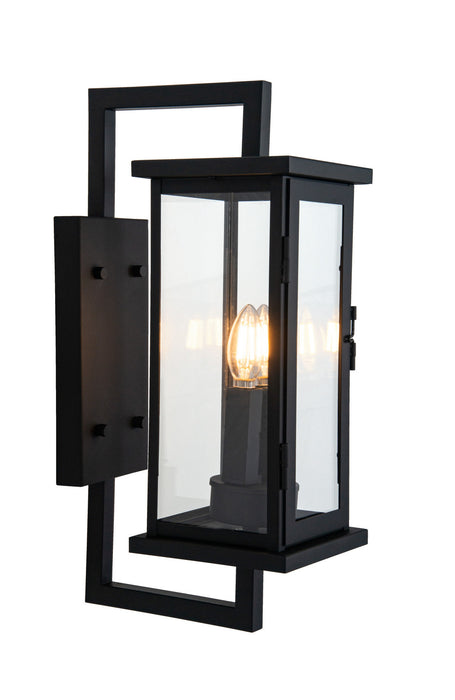 Craftmade - ZA8000-TB - Two Light Outdoor Wall Lantern - Jordan - Textured Black