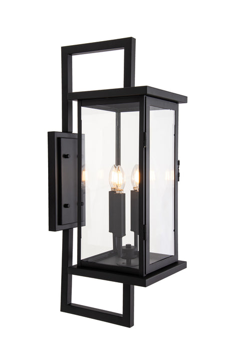Craftmade - ZA8020-TB - Four Light Outdoor Wall Lantern - Jordan - Textured Black
