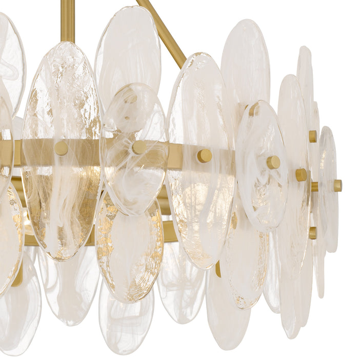 Quoizel - ABI1718BRG - Four Light Semi-Flush Mount - Abigail - Brushed Gold