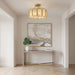 Quoizel - AMAL1716LG - Three Light Semi-Flush Mount - Amalia - Light Gold