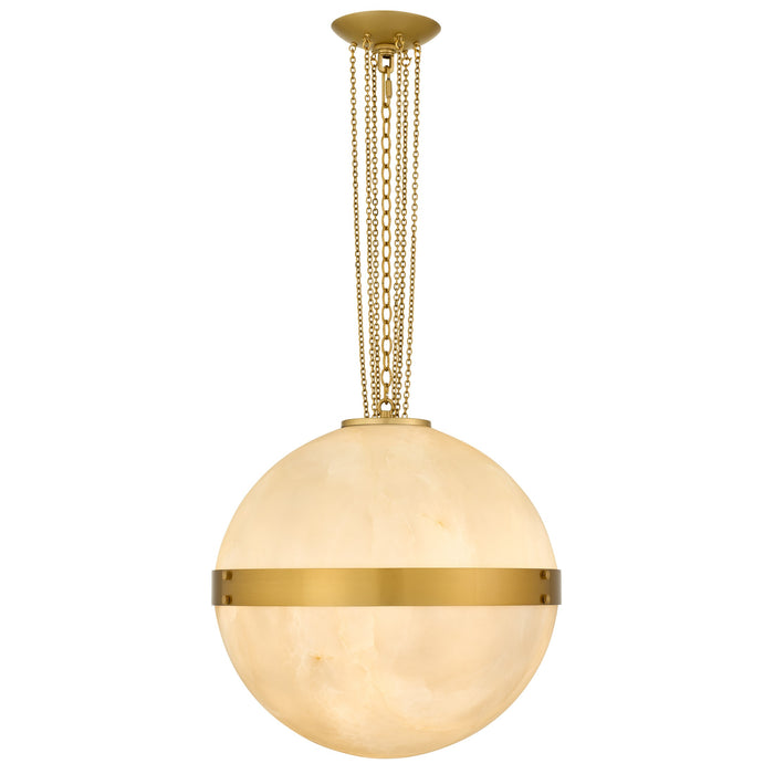 Quoizel - AMT1816BRG - Three Light Pendant - Amato - Brushed Gold