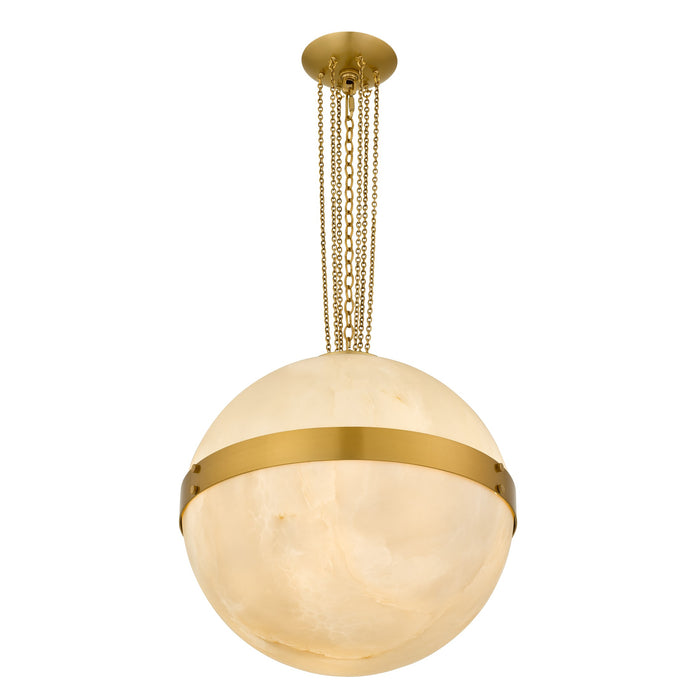 Quoizel - AMT1816BRG - Three Light Pendant - Amato - Brushed Gold