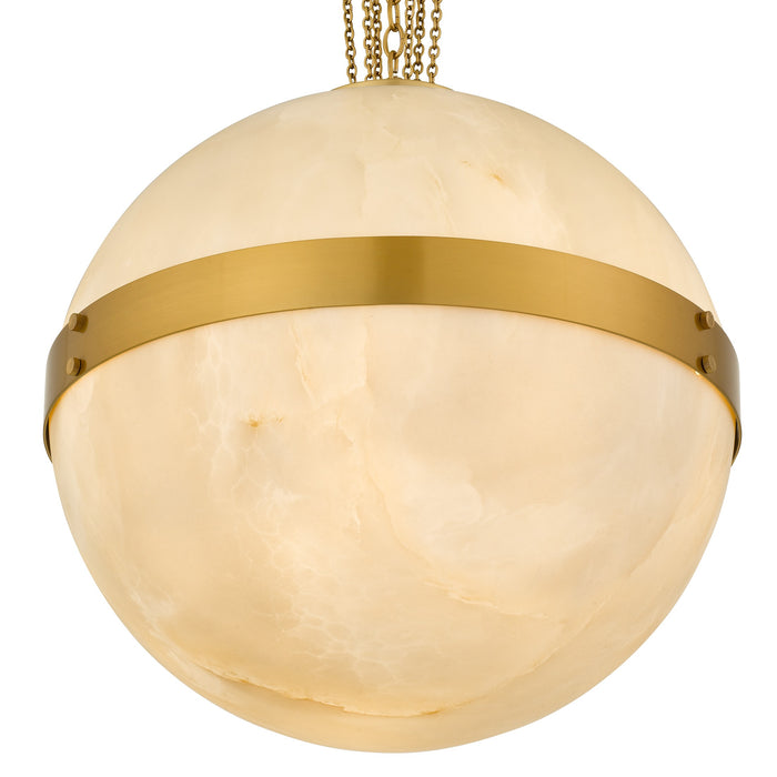 Quoizel - AMT1816BRG - Three Light Pendant - Amato - Brushed Gold