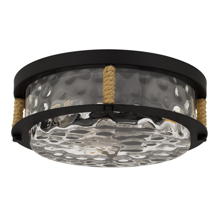 Quoizel - BTC1616MBK - Three Light Flush Mount - Baltic - Matte Black