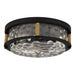 Quoizel - BTC1616MBK - Three Light Flush Mount - Baltic - Matte Black
