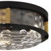 Quoizel - BTC1616MBK - Three Light Flush Mount - Baltic - Matte Black