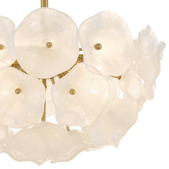 Quoizel - AUD1718BRG - Four Light Semi-Flush Mount - Audrey - Brushed Gold