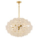 Quoizel - AUD2828BRG - Eight Light Pendant - Audrey - Brushed Gold